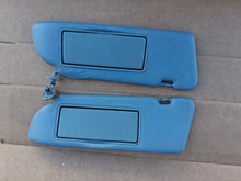 Load image into Gallery viewer, 79-91 Mercedes Benz W126 a pair of sun visors, grey mint
