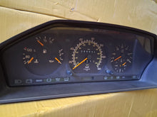 Load image into Gallery viewer, 87-95 Mercedes Benz W124 Diesel instrument cluster 225k gauges tested OK 1245422668
