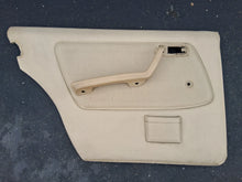 Load image into Gallery viewer, 76-85 Mercedes Benz W123 door panel with handle, rear left beige
