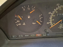 Load image into Gallery viewer, 87-95 Mercedes Benz W124 Diesel instrument cluster 225k gauges tested OK 1245422668
