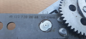 77-85 Mercedes Benz W123 window door regulator, RIGHT