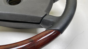 Vintage Mercedes Benz steering wheel refurbished in new leather/wood