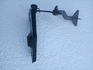 85-95 Mercedes Benz W124 hood latch lever with bracket
