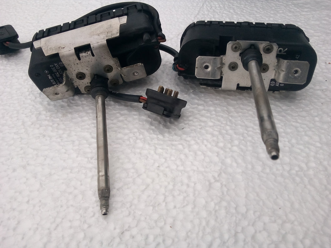 91-99 Mercedes Benz W140 headlight viper motors, pair. Tested OK