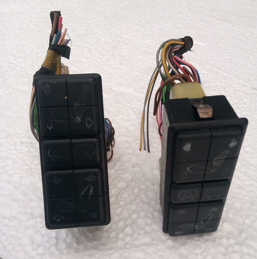 BMW E23 E24 E28 Power Electric Seat Control Switch, pair