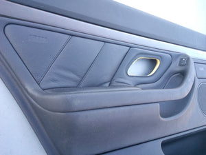 96-03 BMW E38 left rear door card, black – Vintage OEM