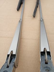 72-80 Mercedes Benz W116 OEM wiper arms w/blades, BOSCH