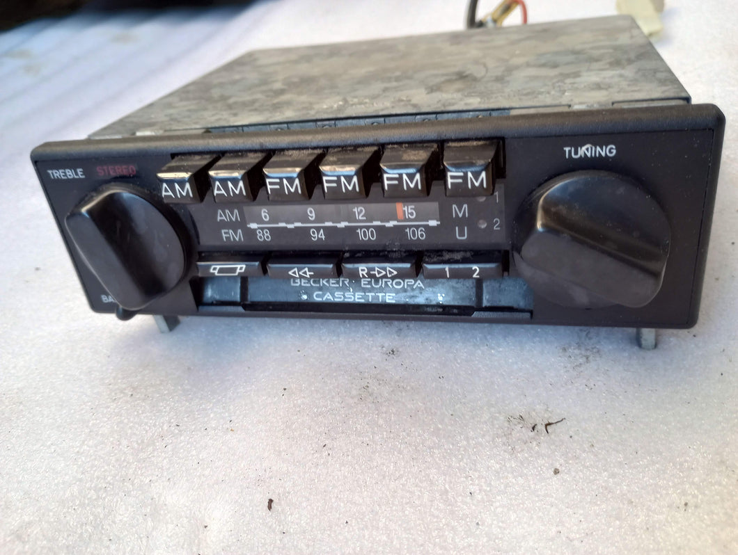 Becker Europa cassette player