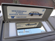 Load image into Gallery viewer, 79-91 Mercedes Benz W126 a pair of sun visors, grey mint
