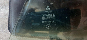 77-85 Mercedes W123 TE Wagon Rear Quarter Window Glass left