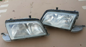97-99 Mercedes Benz W202 C class pair of OEM headlights, BOSCH