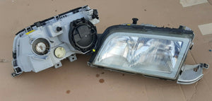 97-99 Mercedes Benz W202 C class pair of OEM headlights, BOSCH